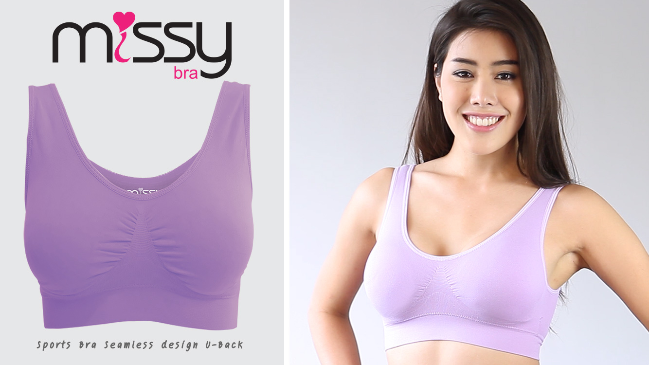 Top Bra ชุดชั้นในกระชับไร้รอยต่อ สปอร์ตบรา Sport Bra
