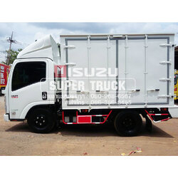 ISUZU NMR แบบตู้อลูมิเนียม (ช่วงต่อยาว 3เมตร)