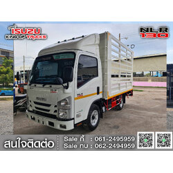 รถบรรทุกอีซูซุ 4 ล้อ ไม่ติดเวลา ISUZU NLR130 กระบะเหล็กคอกกล่อง EURO3