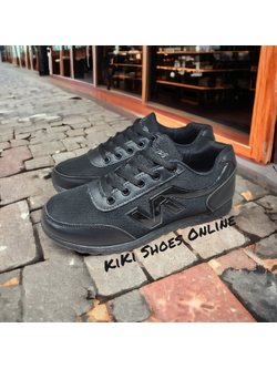 KiKi Shoes - รองเท้าผ้าใบ สีดำล้วน ผ้าใบผู้หญิง สวย สบาย ในทุกสถานการณ์ จะเที่ยวหรือทำงานก็ตอบโจทย์ Nข้าง รองเท้าแฟชั่นผู้หญิง