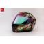 MT Revenge Skull & Roses - Gloss Black / Red