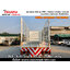 ISUZU FRR190 กระบะคอกแป๊ปกลม(ช่วงต่อยาว6.5เมตร)