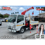 รถบรรทุกอีซูซุ 4 ล้อ ไม่ติดเวลา ISUZU NLR130 กระบะเหล็กเปิด3ด้าน เครน2ตัน EURO3