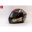 MT Revenge Skull & Roses - Gloss Black / Red