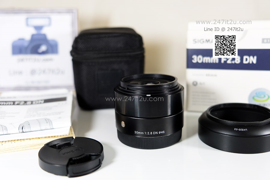 เลนส์ Sigma 30mm f2.8 DN ART for Sony E-Mount