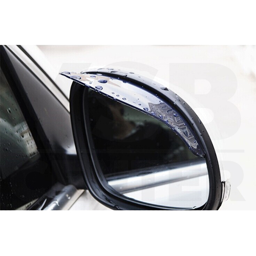 คิวกันฝนติดกระจกมองข้างรถยนต์ คิวกันแสงสะท้อนติดรถยนต์ ขนาด 18X5.5 cm