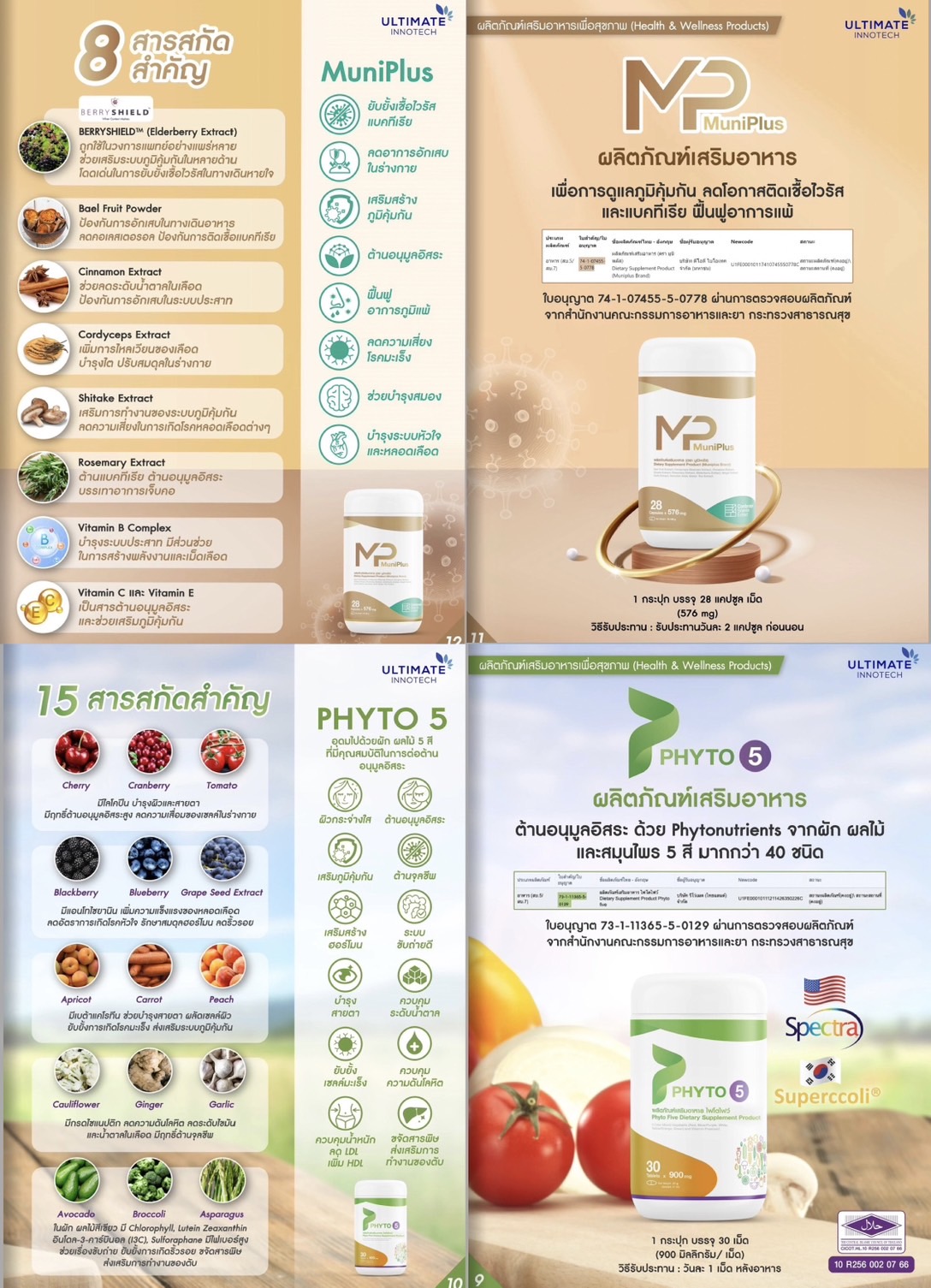 Muniplus (มูนิพลัส) 3 กระปุก