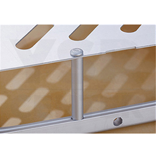 ชั้นวางของอเนกประสงค์ในห้องน้ำ 3 ชั้น แบบเข้ามุม ติดผนัง อลูมิเนียม รุ่น C1L066-ALM-8115