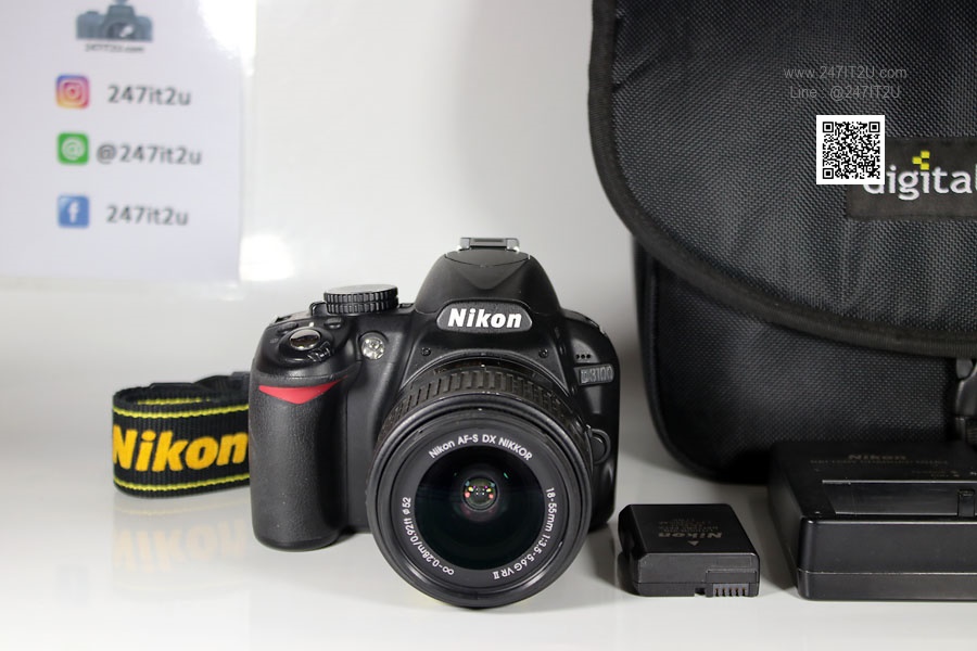 Nikon D3100 พร้อมเลนส์ 18-55mm