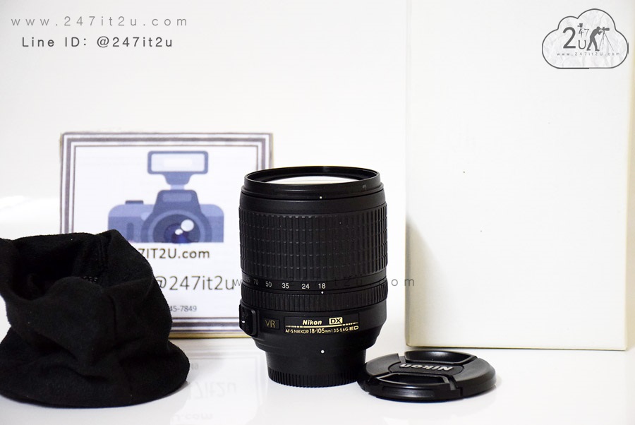 เลนส์ Nikon 18-105mm f3.5-5.6G ED