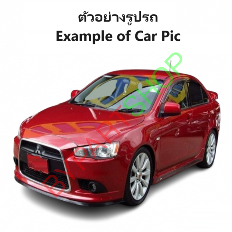 หม้อน้ำ MITSUBISHI LANCER EX หนาพิเศษ 26มิล ปี2008-2015 เกียรออโต้ (กระปุกก็ใส่ได้) (O.E.M รับประกัน 6เดือน)