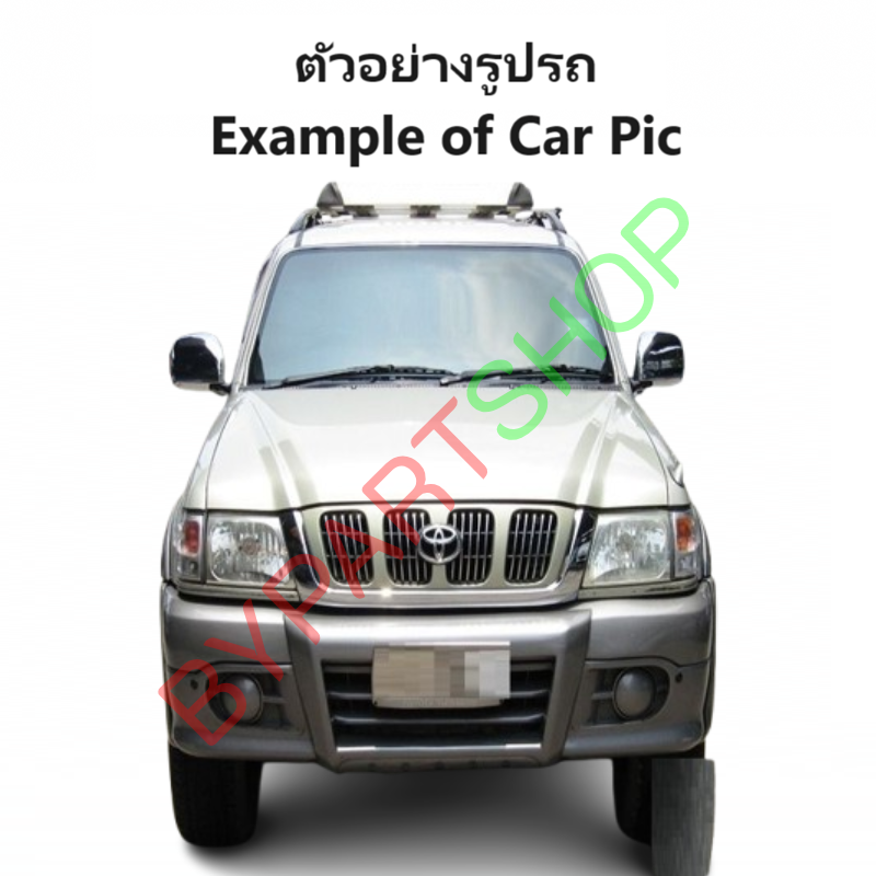 กันชนหน้า TOYOTA SPORT RIDER(สปอร์ตไรเดอร์) โฉมที่2(D4D) ชุบโครเมียม ปี2001-2005 (รหัส:D4Dชุบ)