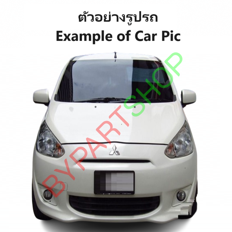 -แท้ศูนย์- กระจกมองข้าง MITSUBISHI MIRAGE(มิราจ) รุ่นปรับ+พับไฟฟ้า 5สาย ปี2013-2015 (ไม่รวมฝาครอบ) -ราคาต่อข้าง-