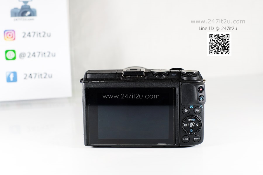 Canon EOS M3 พร้อมเลนส์ 18-55mm IS STM สีดำ
