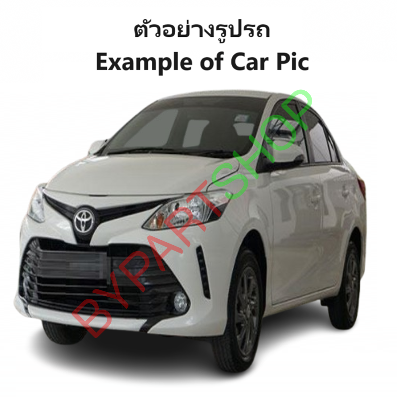 หม้อน้ำ TOYOTA VIOS(วีออส) Gen4 2NR มีออยเกียรร่วม ปี2017-2019 เกียรออโต้ (O.E.M ประกัน 6เดือน)