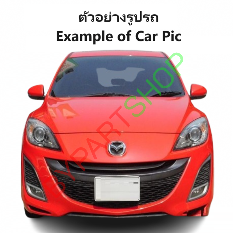 แผงแอร์/รังผึ้งแอร์ MAZDA3(มาสด้า3) โฉมที่2 พร้อมไดเออร์ ปี2010-2014 (งานO.E.M PACO รับประกัน 1ปี) (PL5179/RD)