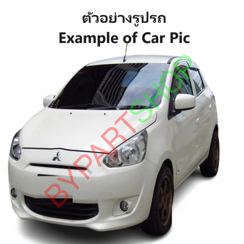 -แท้ศูนย์- ฝาครอบกระจกมองข้าง MITSUBISHI MIRAGE(มิราจ) สีขาวมุข ปี2012-2015 -ราคาต่อข้าง-
