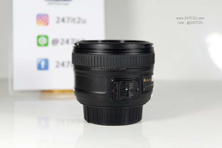 เลนส์ Nikon 50mm F1.8 G สีดำ