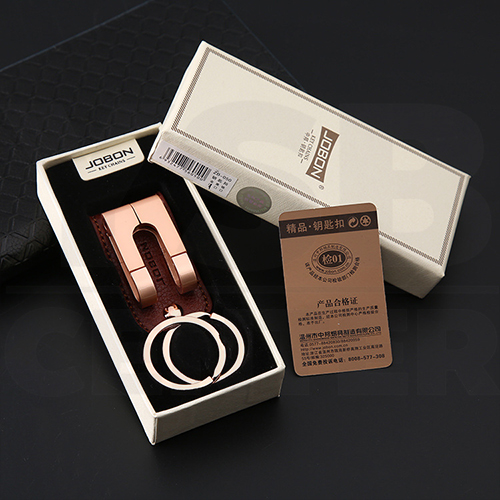 JOBON พวงกุญแจ พวงกุญแจรถยนต์ เกรดพรีเมี่ยม พร้อมแบบสองห่วง ผลิตจากโลหะ