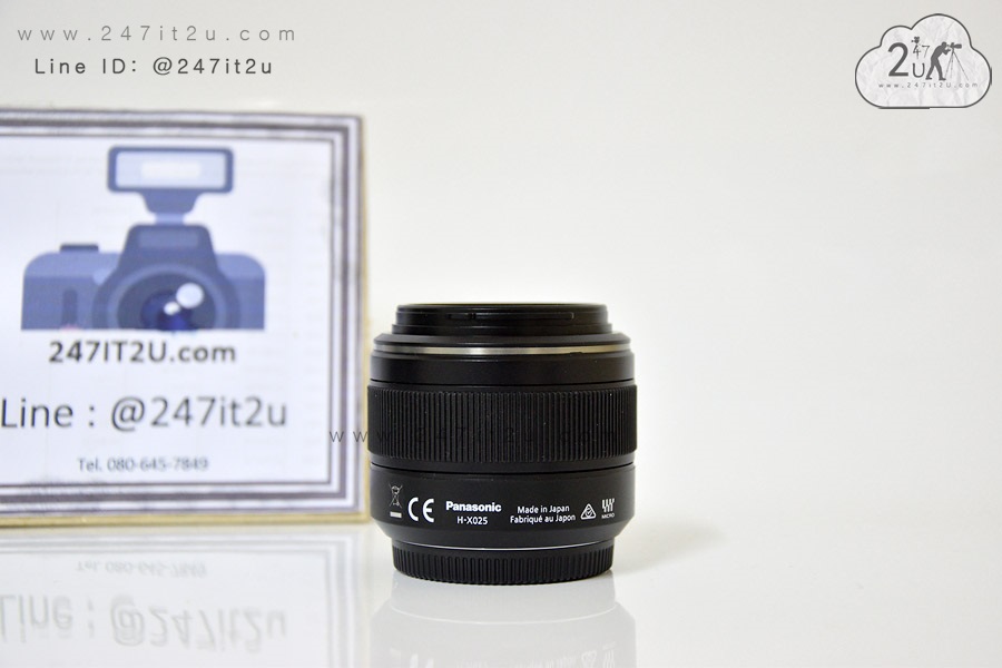 เลนส์ Leica DG Summilux 25mm f1.4 ASPH สีดำ