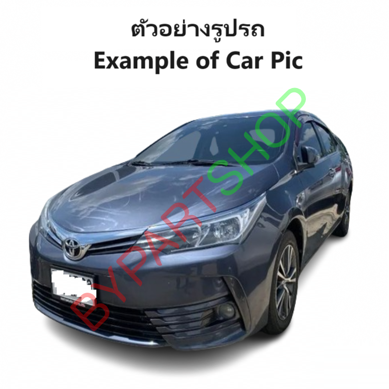 ไฟหน้า TOYOTA ALTIS(อัลติส) หลอดฮาโลเจน มีคิ้วชุบ ปี2017-2019 (งานแท้TYC) -ราคาต่อดวง-