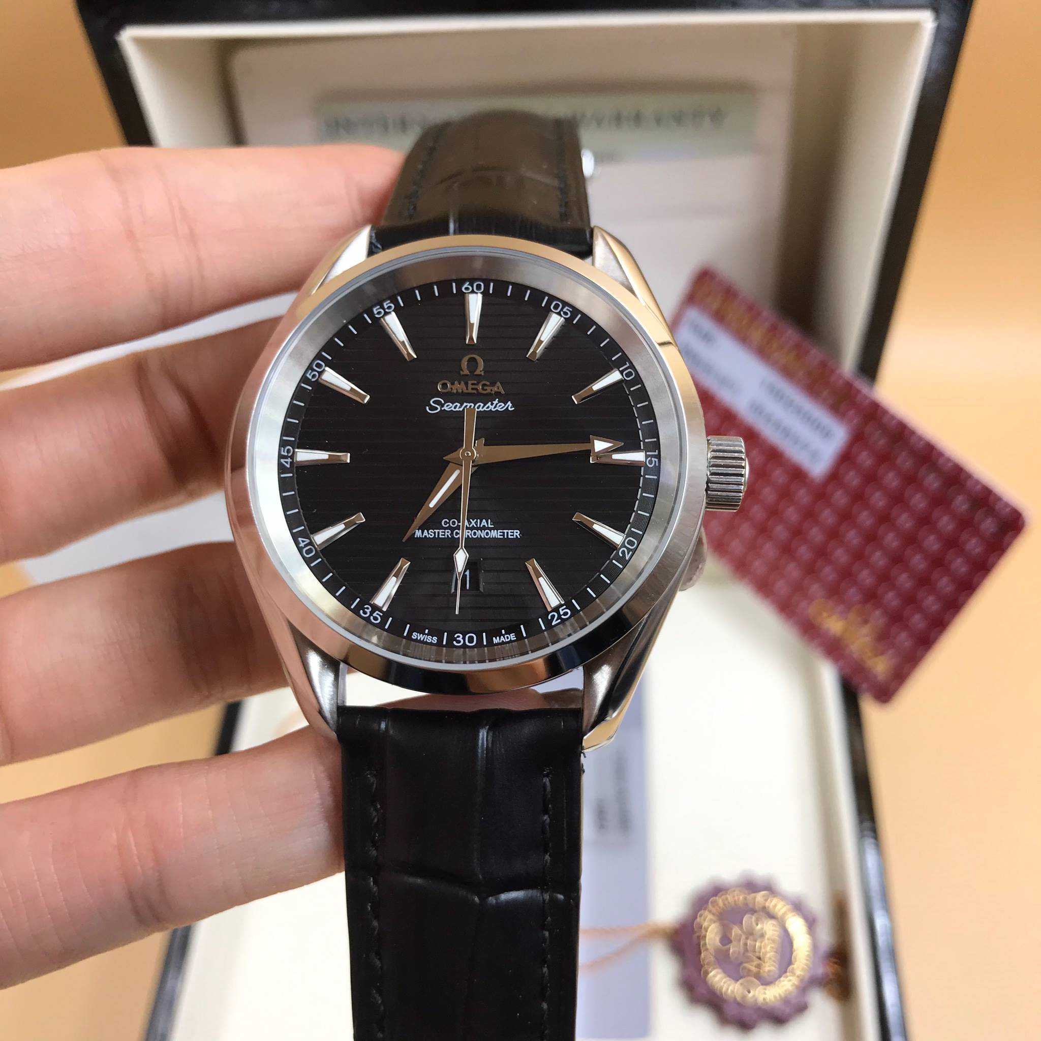 นาฬิกา Omega Seamaster Aqua Terra 41 mm. งานเกรด Top Mirror Swiss