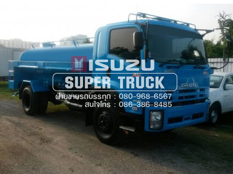 ISUZU FTR 240 แบบรถบรรทุกน้ำ (ช่วงต่อยาว 6.4เมตร)