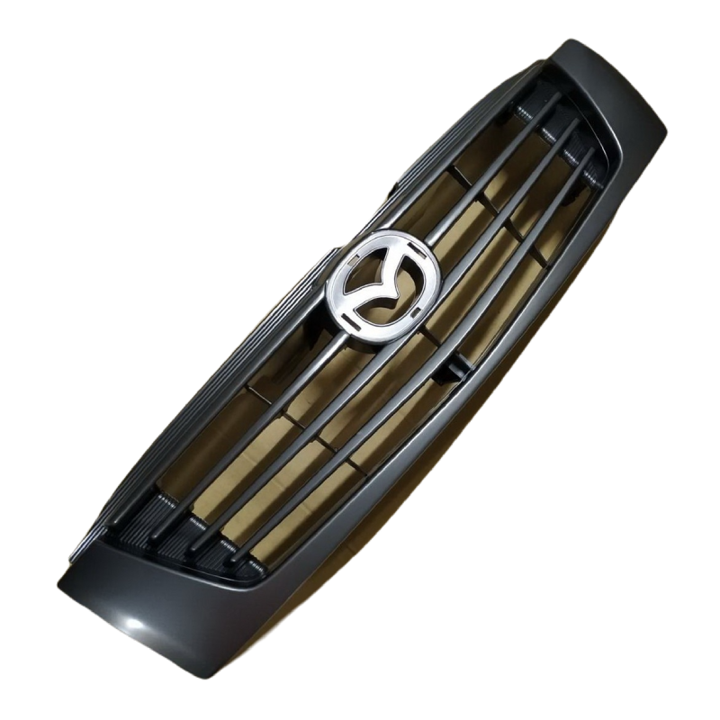 หน้ากระจัง MAZDA FIGHTER(ไฟเตอร์) โฉมที่3 สีดำ(งานไม่ทำสี) ไม่มีโลโก้ ปี2003-2005 (รหัส:FIGHTER'02 ดำ)