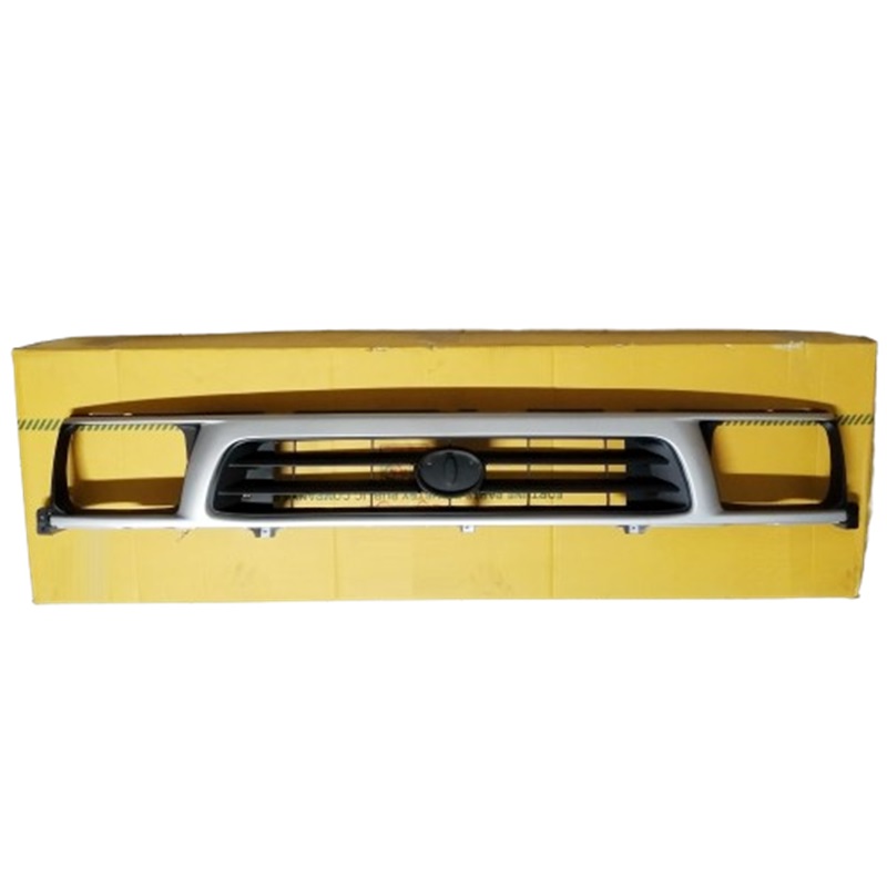 หน้ากระจัง TOYOTA TIGER(ไทเกอร์) รุ่นตอนเดียว โฉมแรก(ไฟตาเล็ก) สีเทา-ดำ ไม่มีโลโก้ ปี1998-2000 (รหัส:TIGER'98ดำ)