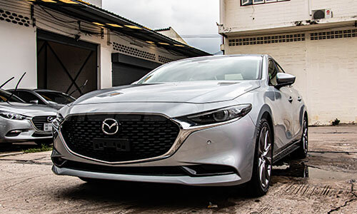 ไฟเดย์ไลท์มาสด้า 3 มีไฟเลี้ยววิ่งในตัว LED Daylight DRL Mazda 3 2019 2020 2021 2022 Sedan Skyactiv All New