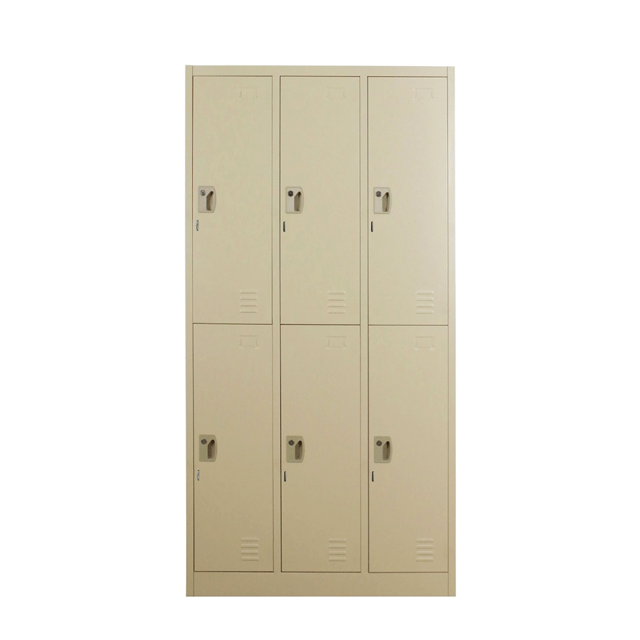 ตู้ล็อคเกอร์ 6 ช่อง รุ่น S-606