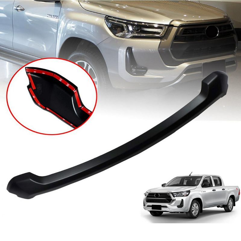 คิ้วฝากระโปรง TOYOTA REVO(รีโว่) โฉมหน้าหมู ปี20 ตั้งแต่ปี2019-2023 (ทรงห้างเข้ารูป 100%) -กรุณาเลือกสี-