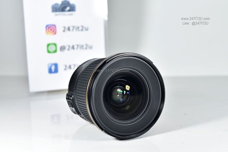 เลนส์ Nikon 20mm f1.8G เครื่องศูนย์ ยกกล่อง
