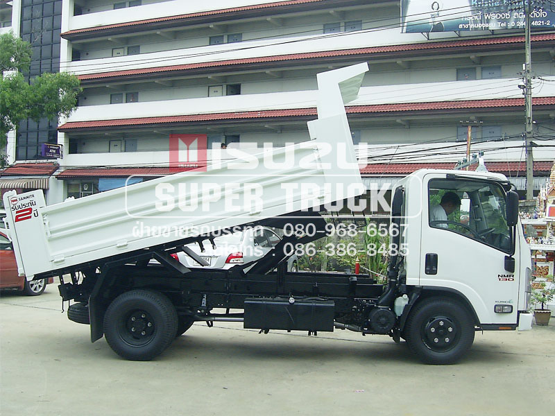 ISUZU NMR แบบกระบะ (ช่วงต่อยาว 4.3เมตร)