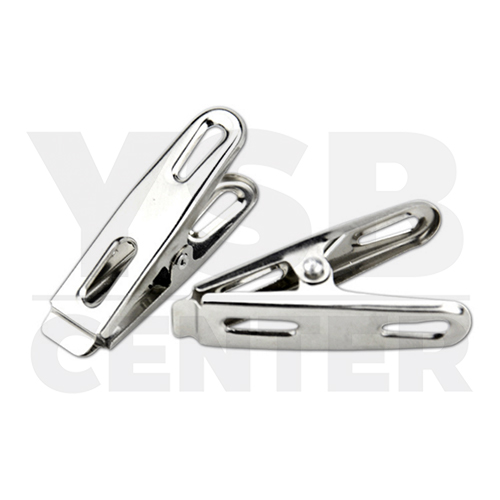 CASSA คลิปหนีบ คลิปหนีบผ้า คลิปหนีบแสตนเลส SET 5 แพ็ค (100ตัว) รุ่น CB0058-5X1.2X1.7-100