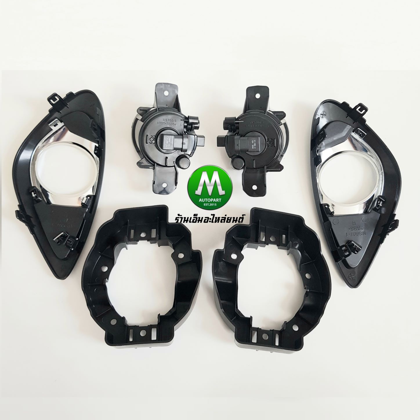 ไฟตัดหมอก ไฟสปอร์ตไลท์ NISSAN MARCH 2013 2014 2015 2016 2017 2018 / นิสสัน มาร์ช (รับประกันสินค้า 3 เดือน)