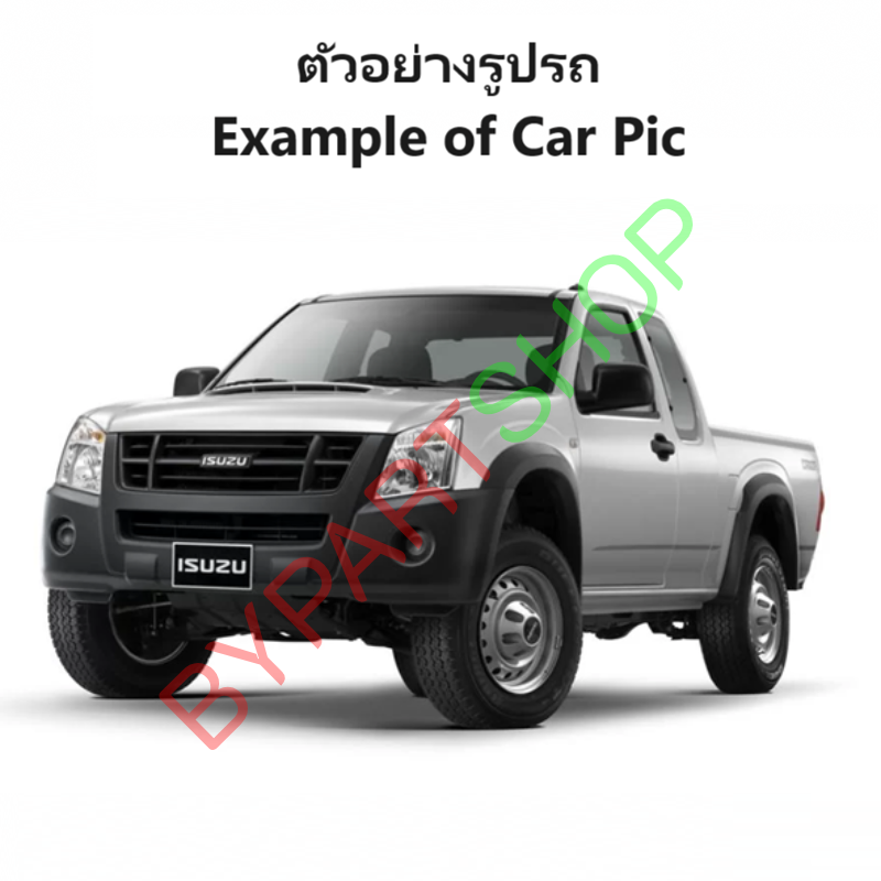 หน้ากระจัง ISUZU D-MAX(ดีแม็ก) GOLD SERIES(โกลซีรี่) 4WD สีดำ(งานดิบ) ไม่มีโลโก้ ปี2007-2008 (รหัส:DMAX'07 4WD ดำ)