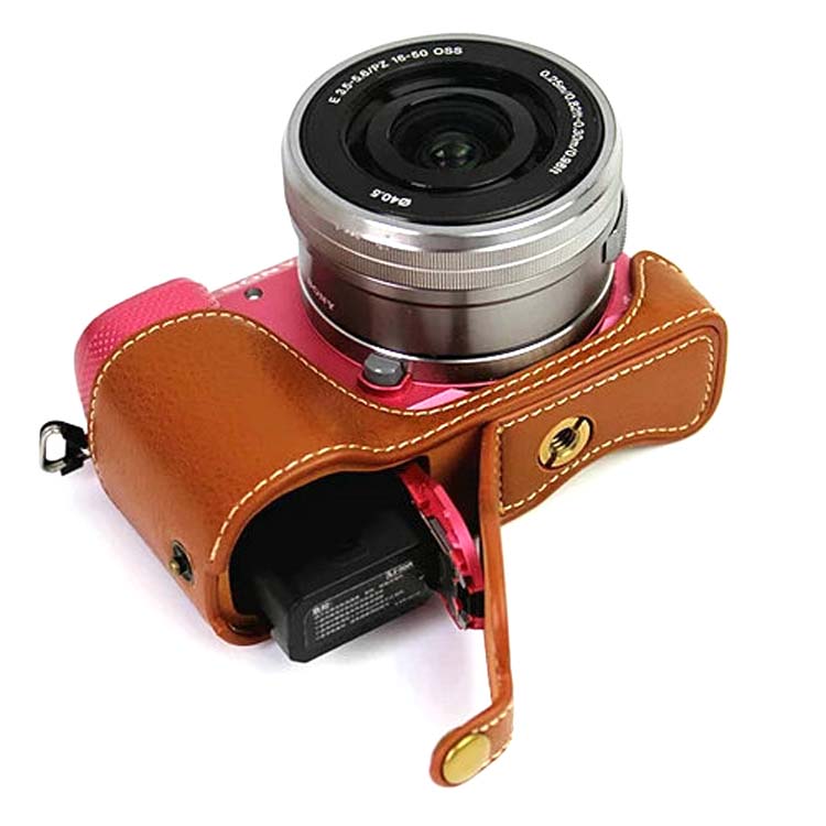 Bag Leather Case For sony A5100