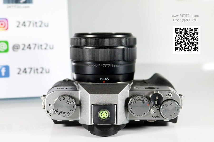 Fujifilm X-T20 + เลนส์ 15-45mm สี silver
