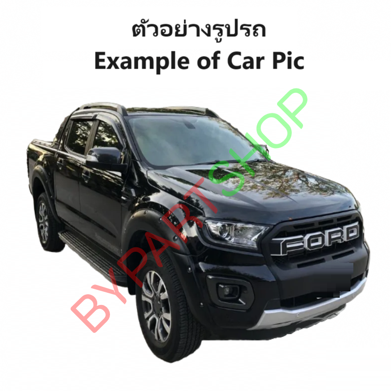 ไฟตัดหมอก/ไฟสปอร์ตไลท์ FORD RANGER(ฟอร์ด แรนเจอร์) LED XLT,WILDTRAK ฝาครอบดำ โฉมปี2019-2020 (ครบชุด) (ประกัน 6เดือน) (FD9901-LED)