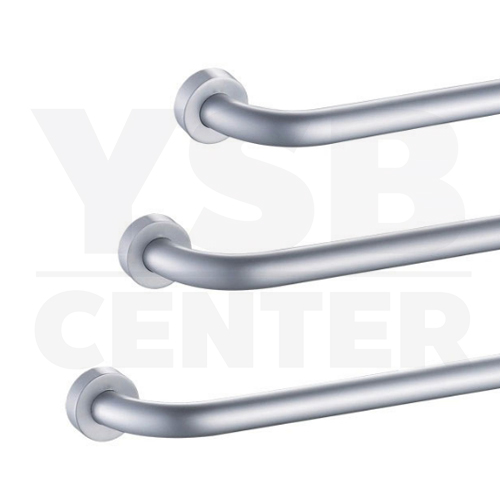 ราวมือจับกันลื่น อลูมิเนียม ยึดผนัง ขนาด 40 cm. รุ่น C1M074-ALM-8084H40