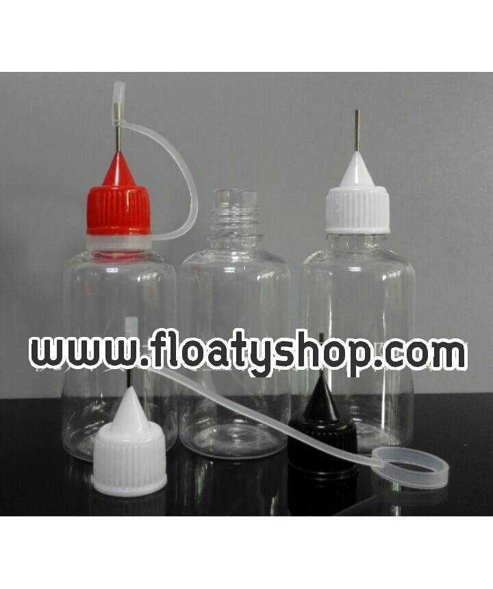 30ml PET ขวดหยดใส ฝาหัวเข็ม