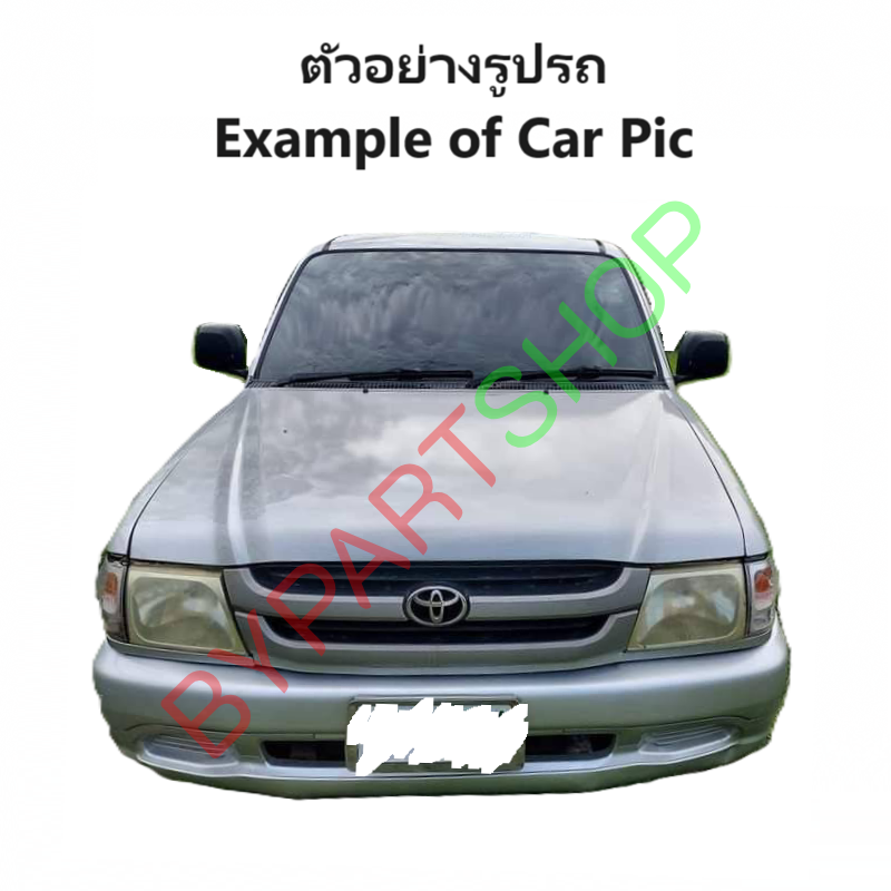 ฝาท้าย TOYOTA TIGER(ไทเกอร์)/D4D(ดีโฟร์ดี) รุ่นเปิดข้าง เหล็กดำ(หนาเทียบแท้ ไม่ทำสี) ปี1998-2004 -กรุณาเลือกแบบ-
