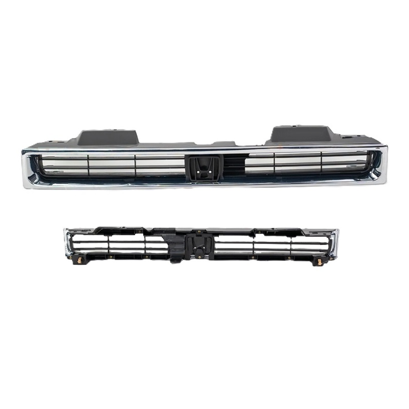 หน้ากระจัง HONDA ACCORD(แอคคอร์ด) ตาเพชร โฉมที่1 ชุบโครเมียม ไม่มีโลโก้ ปี1990-1991 (รหัส:AC'90)