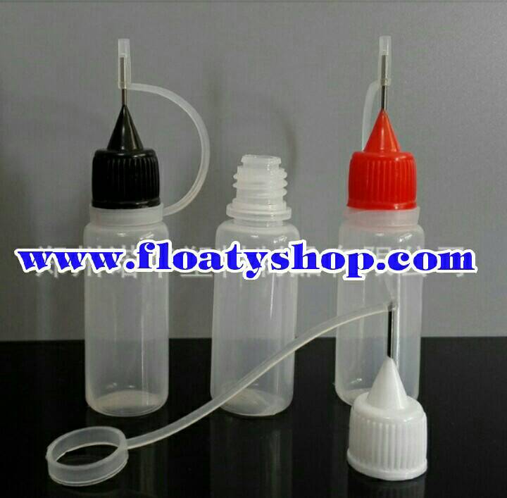 20ml PE ขวดหยดขาวขุ่น ฝาหัวเข็ม