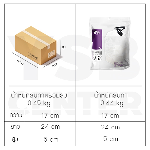 CASSA เซตถุงขยะต่อเนื่อง ถุงขยะหูหิ้วต่อเนื่อง ตัวถุงใส่ถุงขยะต่อเนื่องสามารถแขวนได้ รุ่น P18-P19