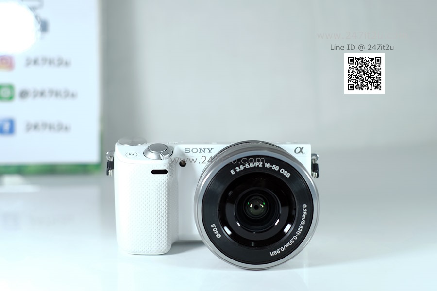 กล้อง Sony Nex-5R พร้อมเลนส์ 16-50mm สีขาว