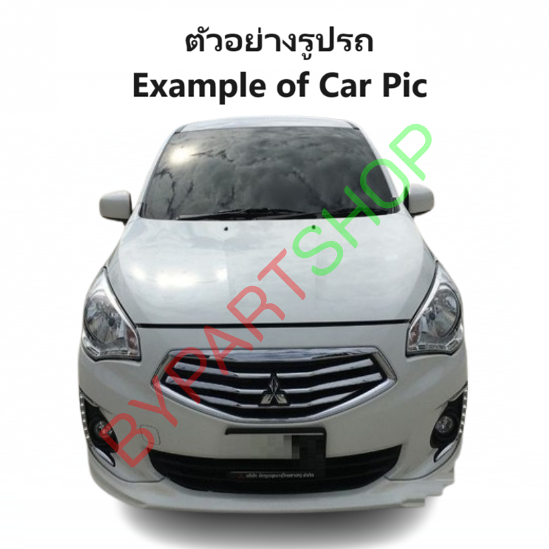 -แท้ศูนย์- ฝาครอบกระจกมองข้าง MITSUBISHI ATTRAGE(แอททราจ) สีขาวมุข ปี2013-2016 -ราคาต่อข้าง-