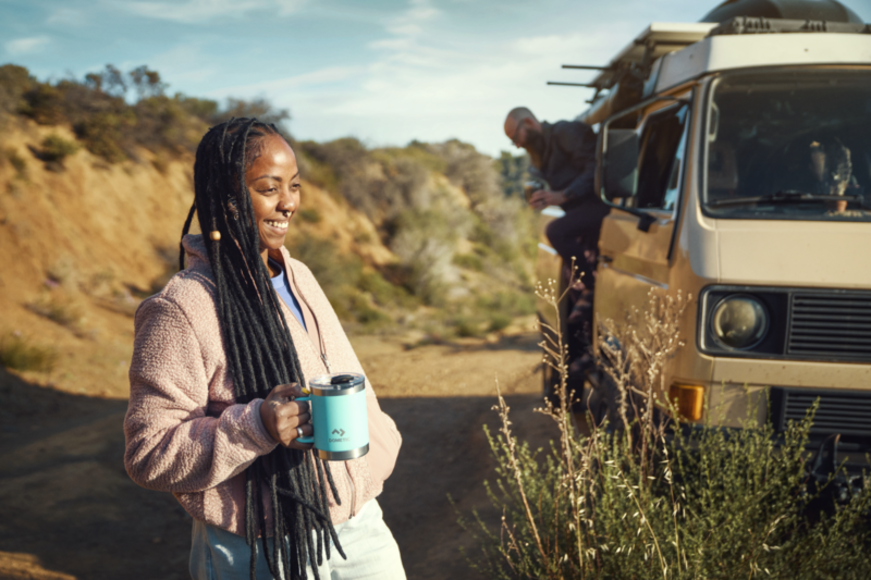 Dometic Thermo Mug สี Slate , 450 ml แก้วน้ำ เก็บความร้อน-เย็น ขนาด 450 มล.