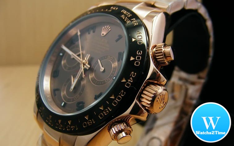 นาฬิกา Rolex Cosmograph Daytona Steel Everose Gold Bezel Ceramic Dial Chocoloate